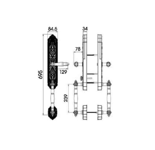 Khóa vân tay Kassler KL-999 - Mạ Vàng 24K 7 KL 999 2