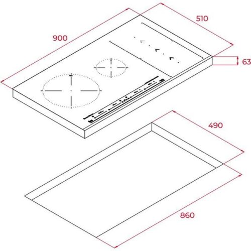 Bếp từ TEKA IZS 96600 MSP 7 izs 96600 msp 1