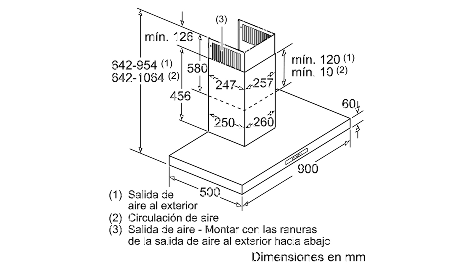 Máy hút mùi Bosch DWB09W651 5 Máy hút mùi Bosch DWB09W651 - Ảnh 3