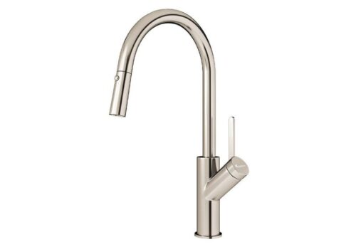 Vòi rửa bát Konox rút dây Ponte Nickel