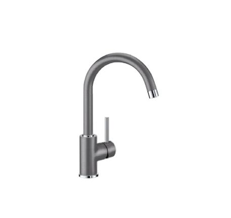 Vòi rửa chén bát Hafele Blancomida màu xám 569.07.900