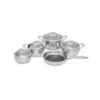 Bộ Nồi Inox 9 món Malloca SA-2041 2 Bộ Nồi Inox 9 món Malloca SA-2041