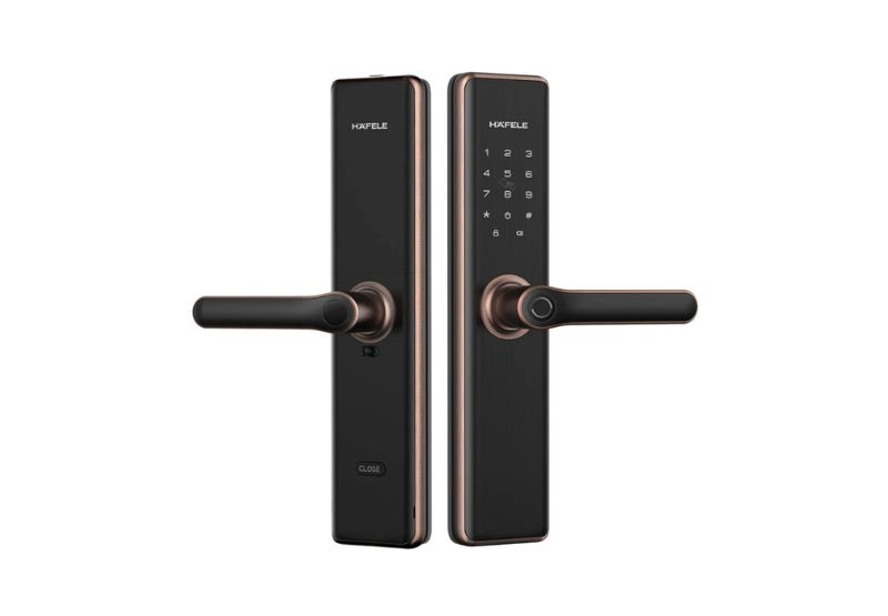 Khóa điện tử Hafele DL7600 BLE màu đồng 912.20.231 3 Khóa điện tử Hafele DL7600 BLE màu đồng 912.20.231