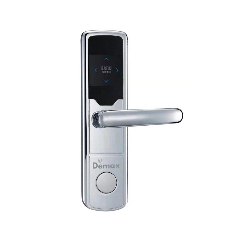 Khóa cửa điện tử Demax HSL606S - Silver - Khóa khách sạn tích hợp đầu đọc thẻ 3 Khóa cửa điện tử Demax HSL606S - Silver - Khóa khách sạn tích hợp đầu đọc thẻ