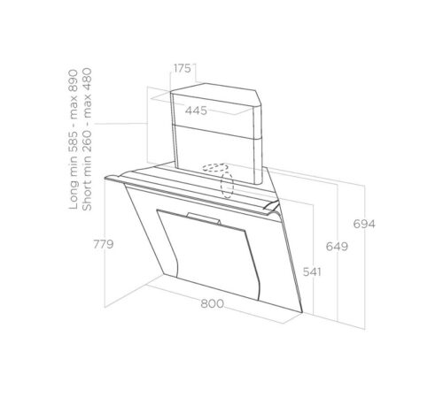 may hut mui elica sinfonia wh f 80 3