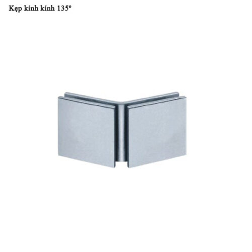 Kẹp kính - kính phòng tắm 135º Hafele 981.77.914