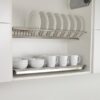 Giá để bát đĩa inox cố định 2 tầng Inoxen BV80 2 Giá để bát đĩa inox cố định 2 tầng Inoxen BV80