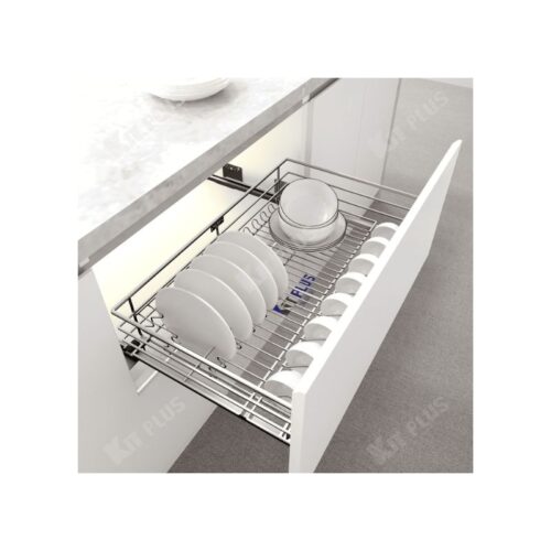 Giá xoong nồi, bát đĩa đa năng nan tròn Inox Kit Plus DM60S 6 Giá xoong nồi, bát đĩa đa năng nan tròn Inox Kit Plus DM60S