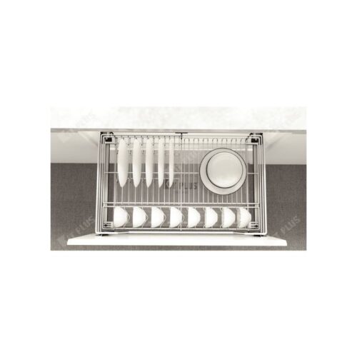 Giá xoong nồi, bát đĩa đa năng nan tròn Inox Kit Plus DM60S 7 Giá xoong nồi, bát đĩa đa năng nan tròn Inox Kit Plus DM60S