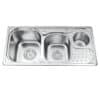 Chậu rửa bát inox 2 hố Gorlde GD-5203 1 Chậu rửa bát inox 2 hố Gorlde GD-5203