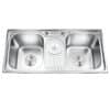 Chậu rửa bát inox 2 hố Gorlde GD-955 2 Chậu rửa bát inox 2 hố Gorlde GD-955
