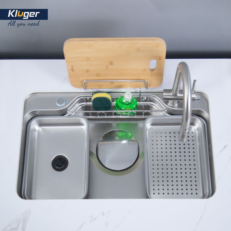 Chậu rửa bát 1 hố Kluger KF7848FS-S78 Plus 7 Chậu rửa bát 1 hố Kluger KF7848FS-S78 Plus