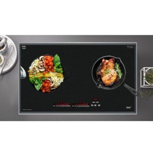 Ảnh bếp từ đôi Lorca LCI 809 Pro lắp âm