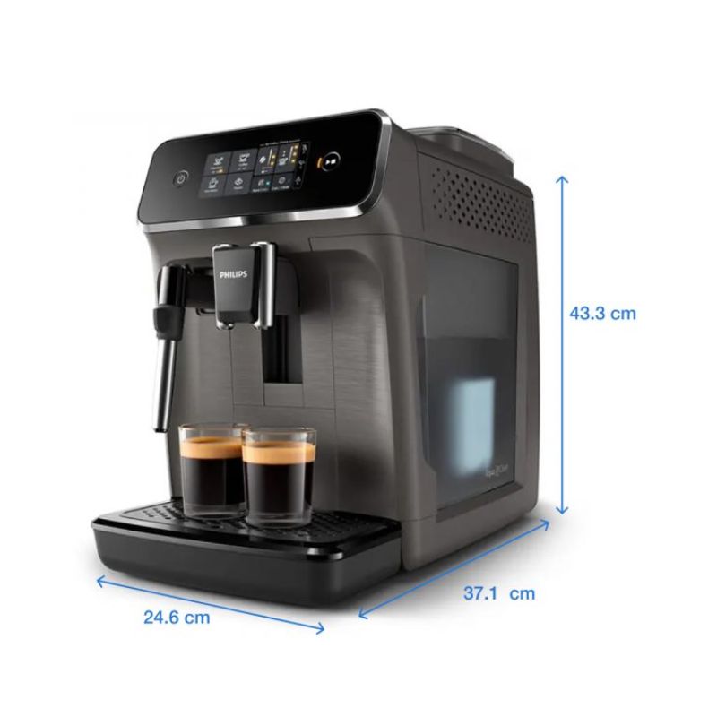 Máy pha cafe tự động Philips EP2224/10 Series 2200 6 Kích thước máy pha cafe tự động Philips EP2224/10 Series 2200
