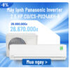 Máy lạnh Panasonic Inverter 2.5 Hp CU/CS-PU24AKH-8