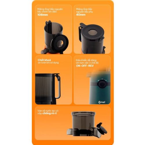 Ảnh máy ép chậm Comet CM9616