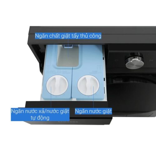 Ảnh máy Giặt Samsung Bespoke AI Inverter 14 kg WW14BB944DGBSV cửa trước