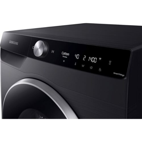 Bảng điều khiển máy Giặt Samsung AI EcoBubble Inverter 12 kg WW12CG604DLBSV cửa trước