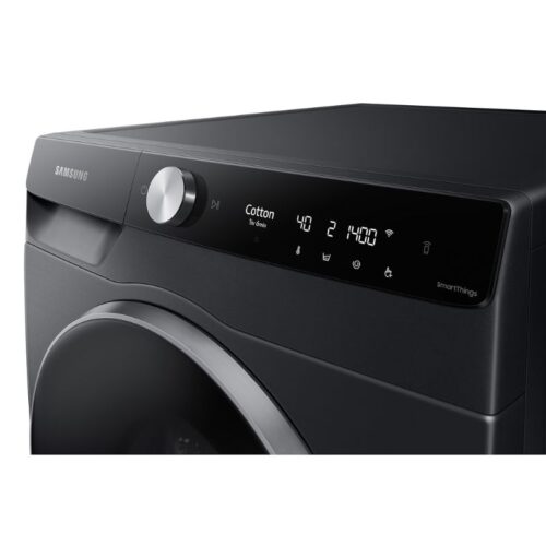 Bảng điều khiển máy Giặt Samsung AI EcoBubble Inverter 12 kg WW12CGP44DSBSV cửa trước