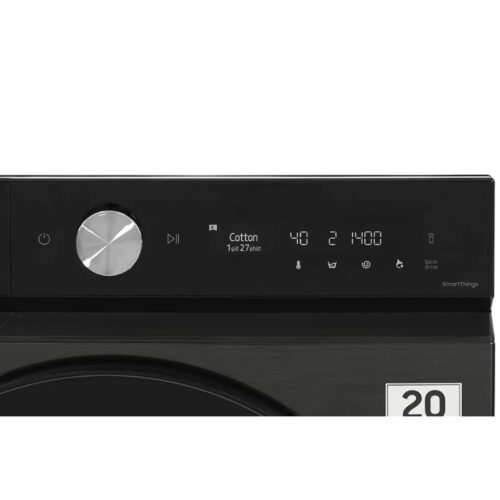 Bảng điều khiển máy Giặt Samsung Bespoke AI Inverter 14 kg WW14BB944DGBSV cửa trước