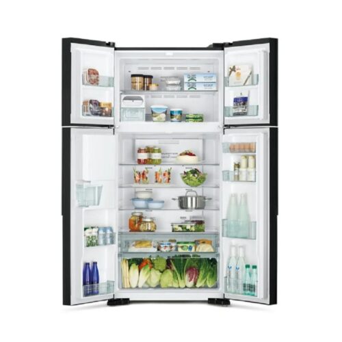Hình ảnh tủ Lạnh 4 cánh Multi door Inverter 540 Lít Hitachi R-FW690PGV7X GBK