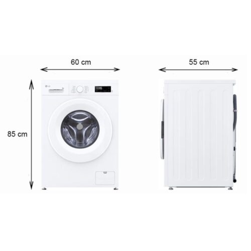 Kích thước máy Giặt LG Inverter 9 Kg FB1209S6W