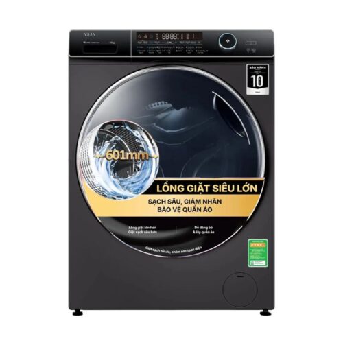 Máy Giặt Aqua Inverter 15 Kg AQD-A1500H.PS cửa trước