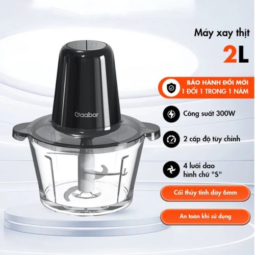 Máy xay thịt Gaabor MG-15M02A 2.0 Lít 4 Ảnh máy xay thịt Gaabor MG-15M02A 2.0 Lít