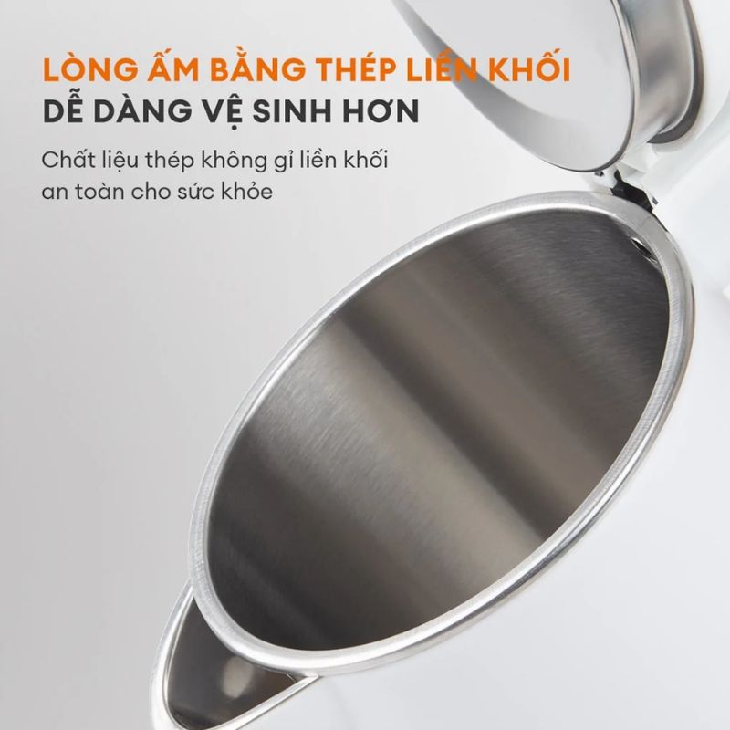 Ấm Điện Đun Nước Gaabor EK20M-WH02A 5 Bên trong Ấm Điện Đun Nước Gaabor EK20M-WH02A