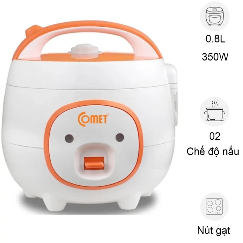 Nồi cơm điện Comet CM8006 2 Nồi cơm điện Comet CM8006