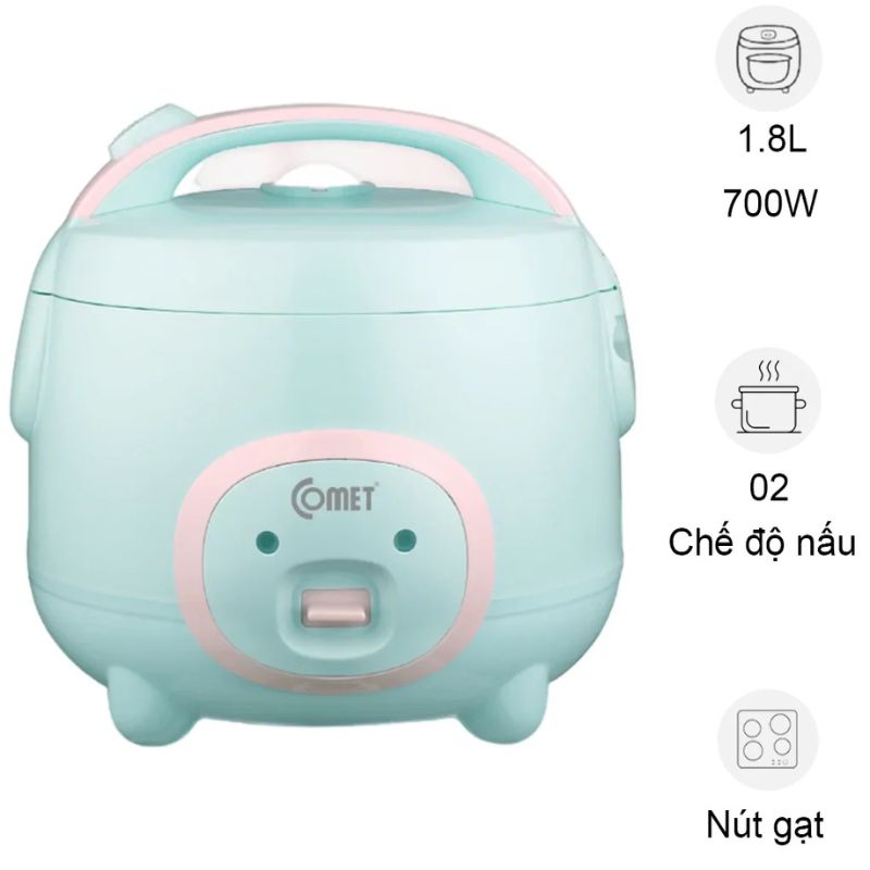 Nồi cơm điện Comet CM8007 3 Nồi cơm điện Comet CM8007