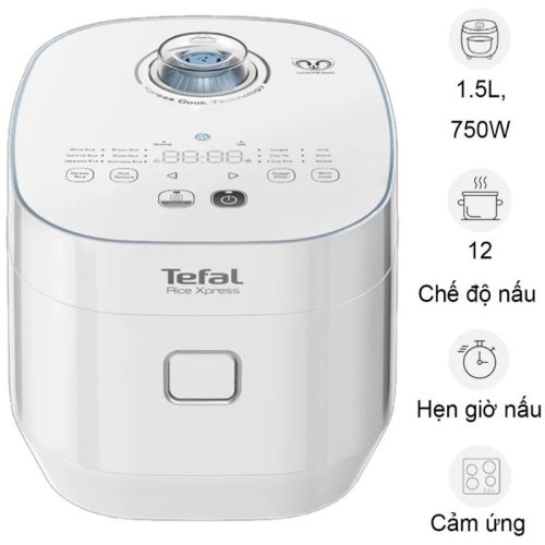 Nồi cơm điện Tefal Fuzzy Express 1.5 Lít RK522168