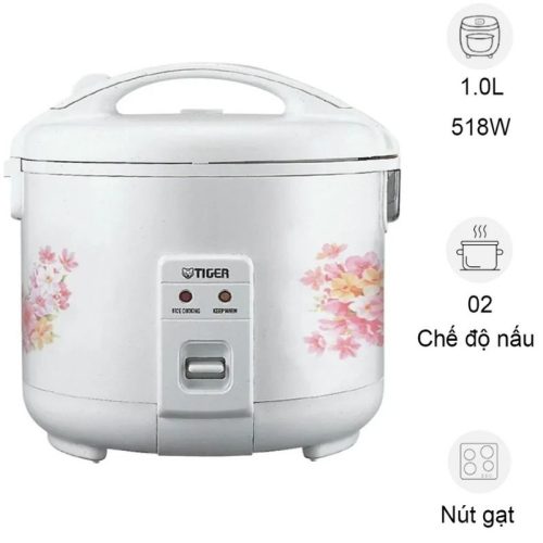 Nồi cơm điện Tiger JNP-1000, Màu Trắng