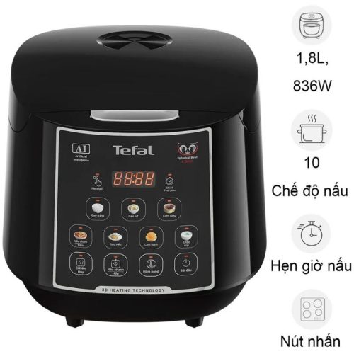 Nồi cơm điện tử Tefal RK737868 1.8 Lít