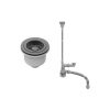Bộ xả chậu 1 hộc Hafele 567.24.490 Titan