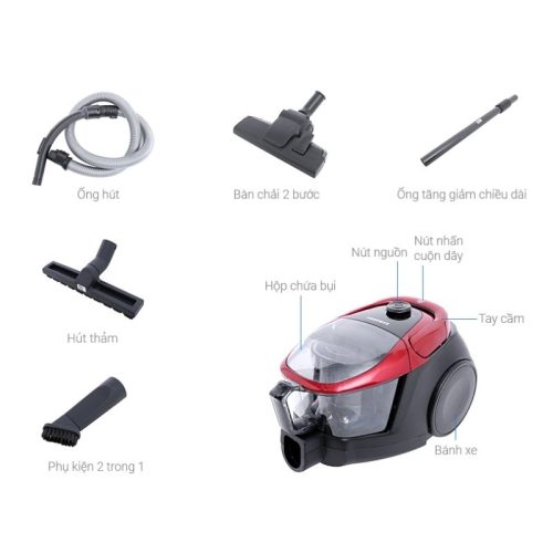 Kích Thước Máy hút bụi Samsung VC18M3130V1/SV