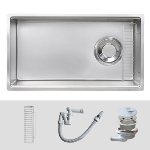 Chậu rửa bát Kluger KY8045SL Basic 11 Ảnh cấu tạo Kluger KY8045SL Basic