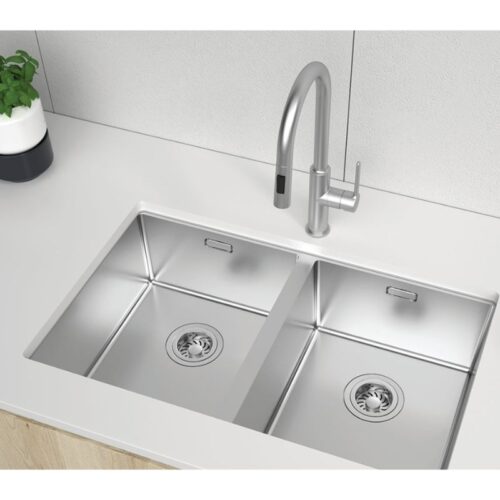 Hình Ảnh Chậu Rửa Chén Bát Inox HS24-SSN2S-750 Hafele 567.24.427