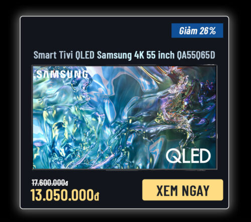 Smart Tivi QLED Samsung 4K 55 inch QA55Q65D