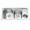 chau rua bat inox 2 ho gorlde gd 9035