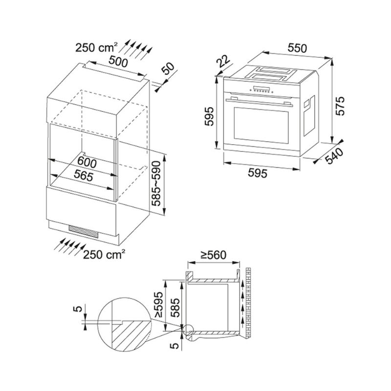 Lò vi sóng Franke FBO6200BX 4 Lò vi sóng Franke FBO6200BX - Ảnh 2