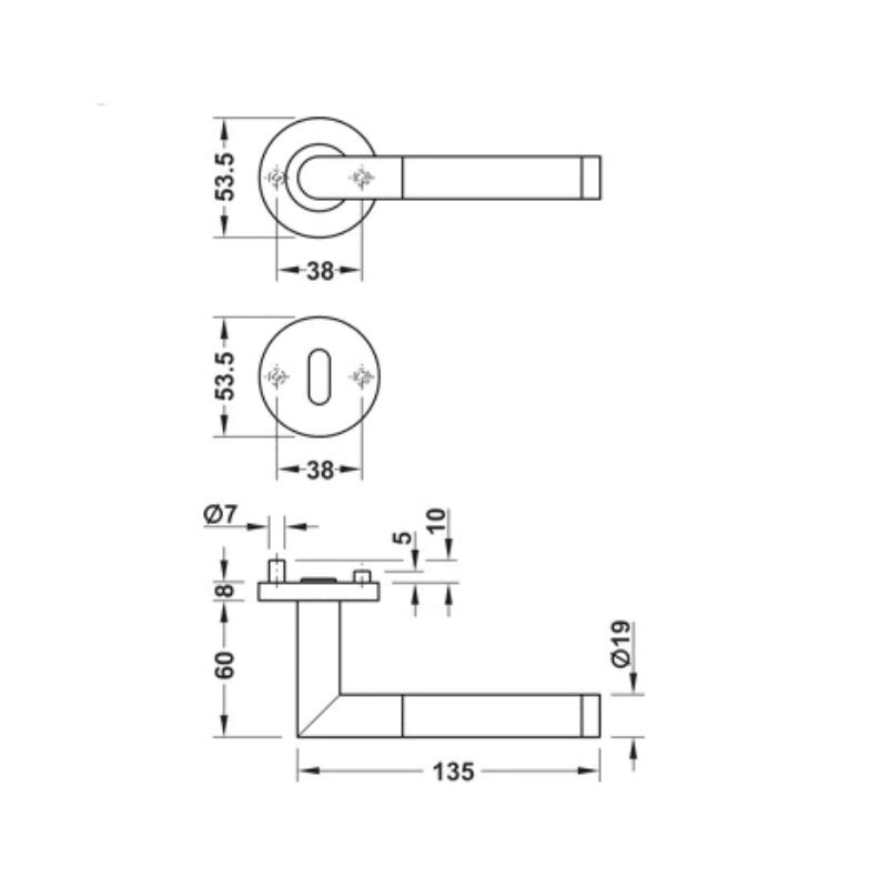 Tay nắm Hafele 903.92.083 4 Tay nắm Hafele 903.92.083 - Ảnh 2